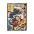 Sakamoto Days Cotton Woven Blanket | Soft Throw Bedding
