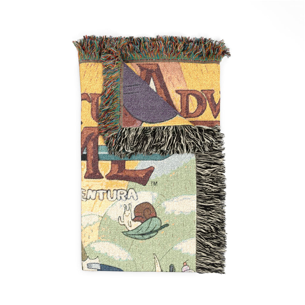 Adventure Time Woven Blanket | Soft Bedding Throw