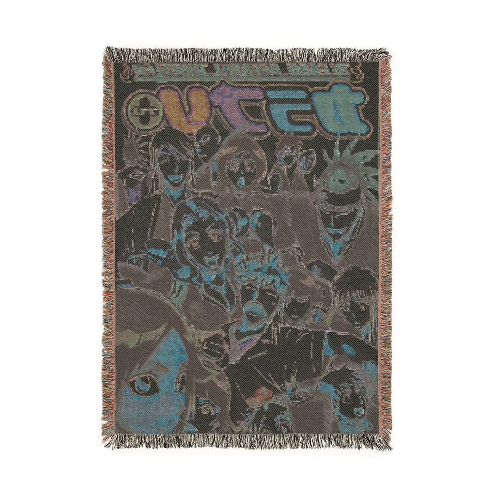 Bleach Shinigami Cotton Woven Blanket | Soft Throw Bedding