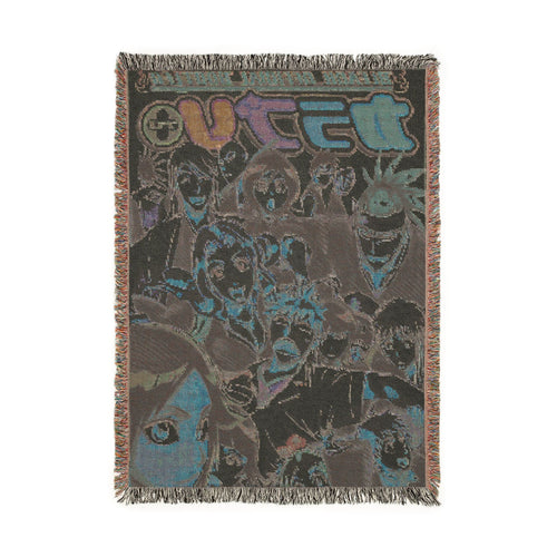 Bleach Shinigami Cotton Woven Blanket | Soft Throw Bedding