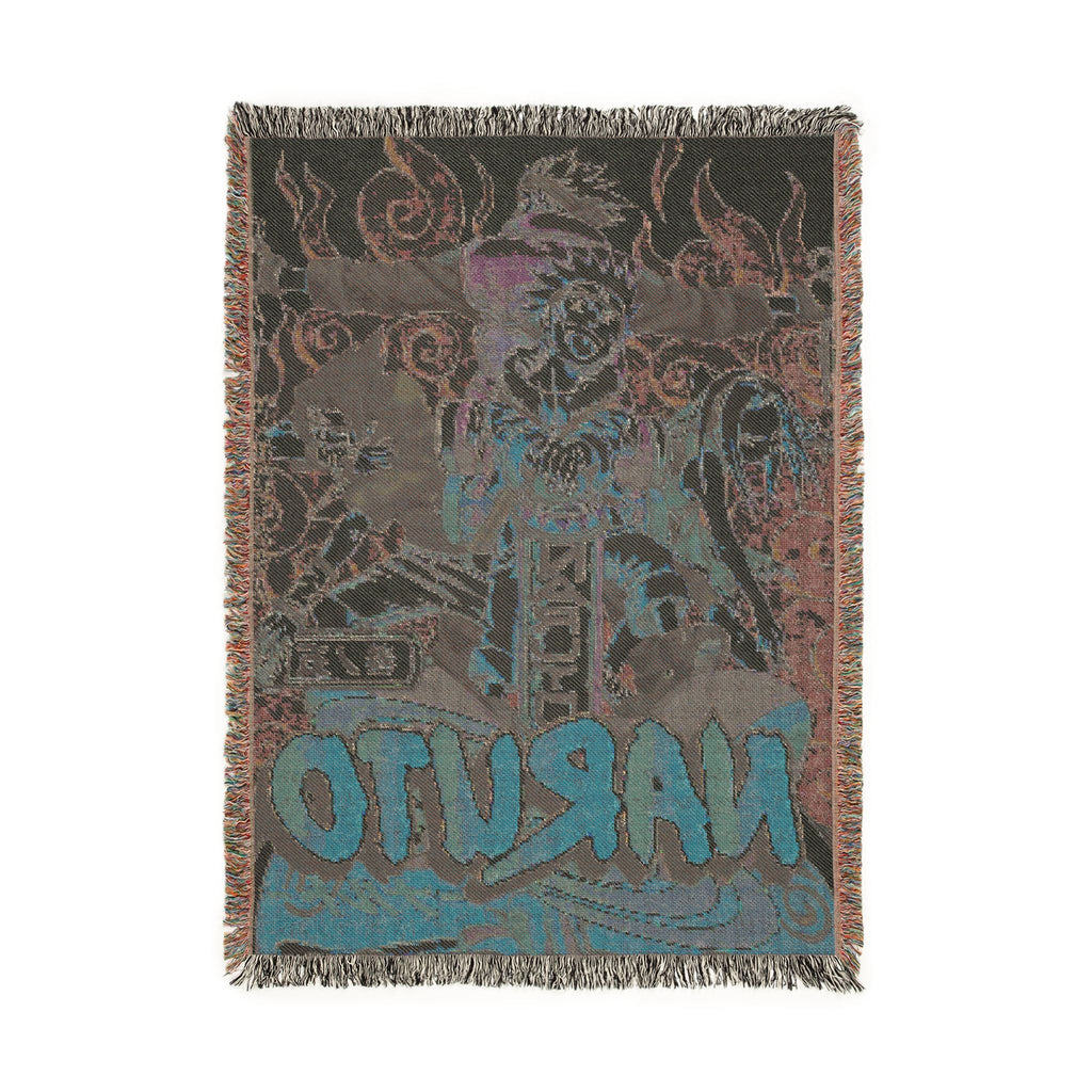 Naruto Manga Volume Cotton Woven Blanket | Soft Throw Bedding