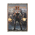 God of War II Cotton Woven Blanket | Soft Throw Bedding