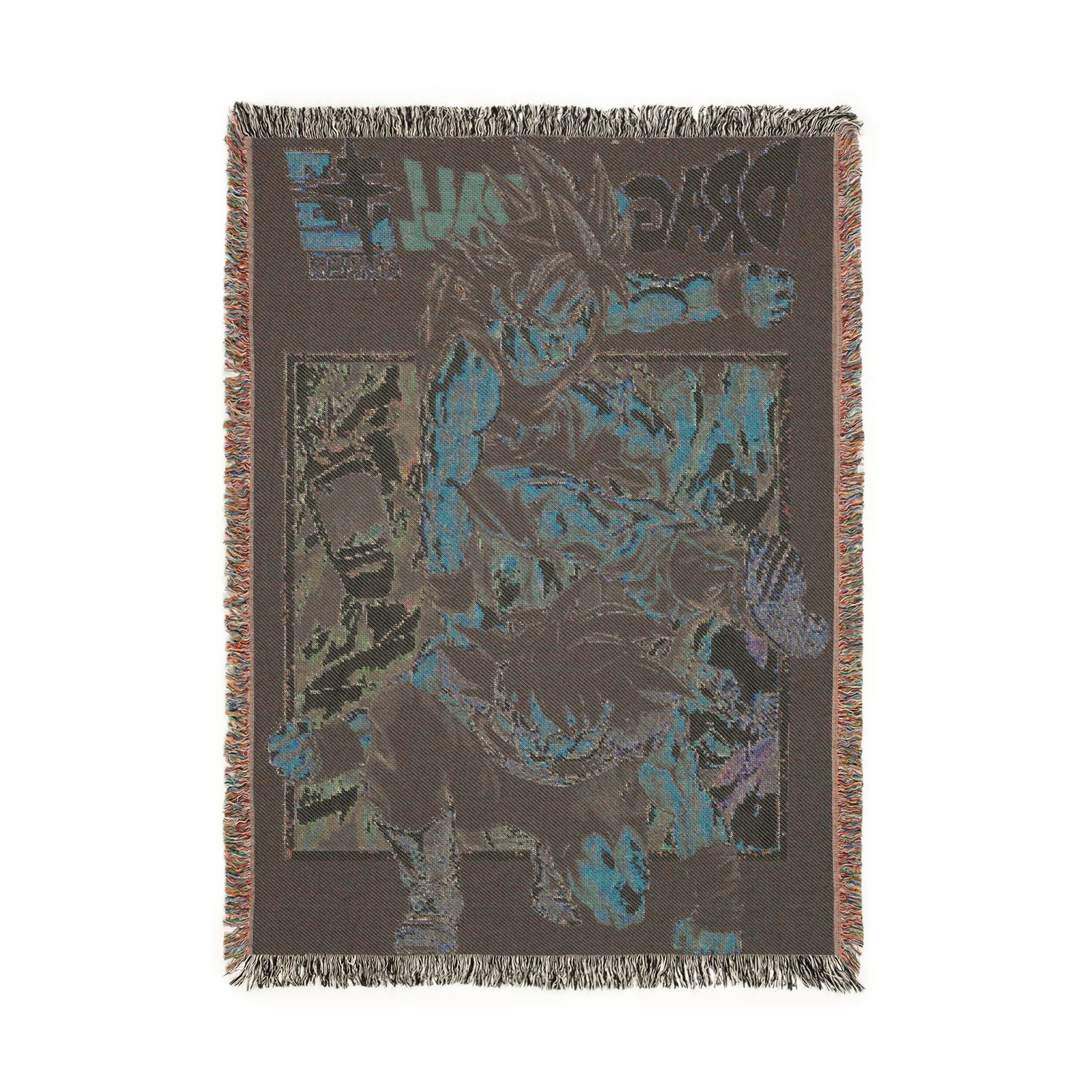 Dragon Ball Super Cover Cotton Woven Blanket | Soft Bedding Throw