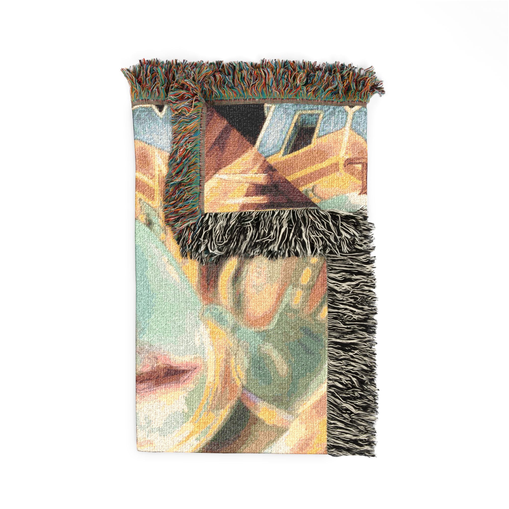 Adventure Time x DOOM Cotton Woven Blanket | Soft Bedding Throw