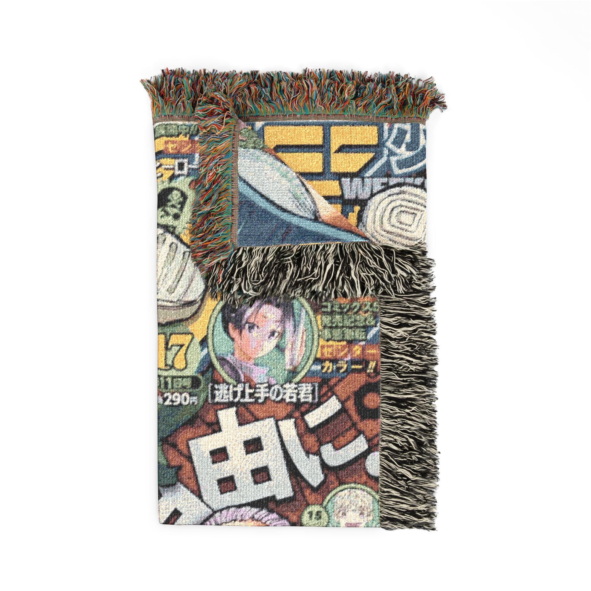 Sakamoto Days Cotton Woven Blanket | Soft Throw Bedding
