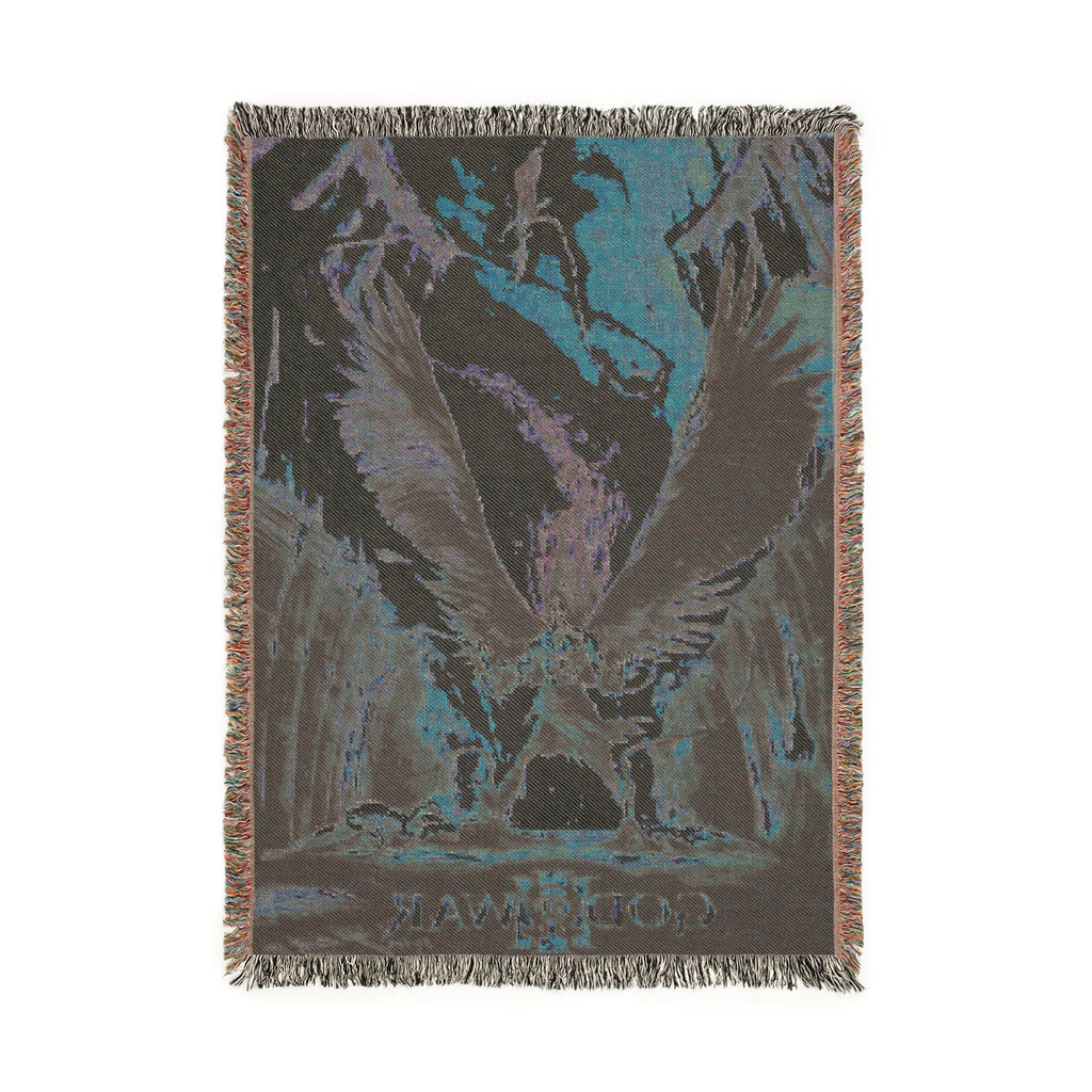 God of War III Kratos Cotton Woven Blanket | Soft Bedding Throw