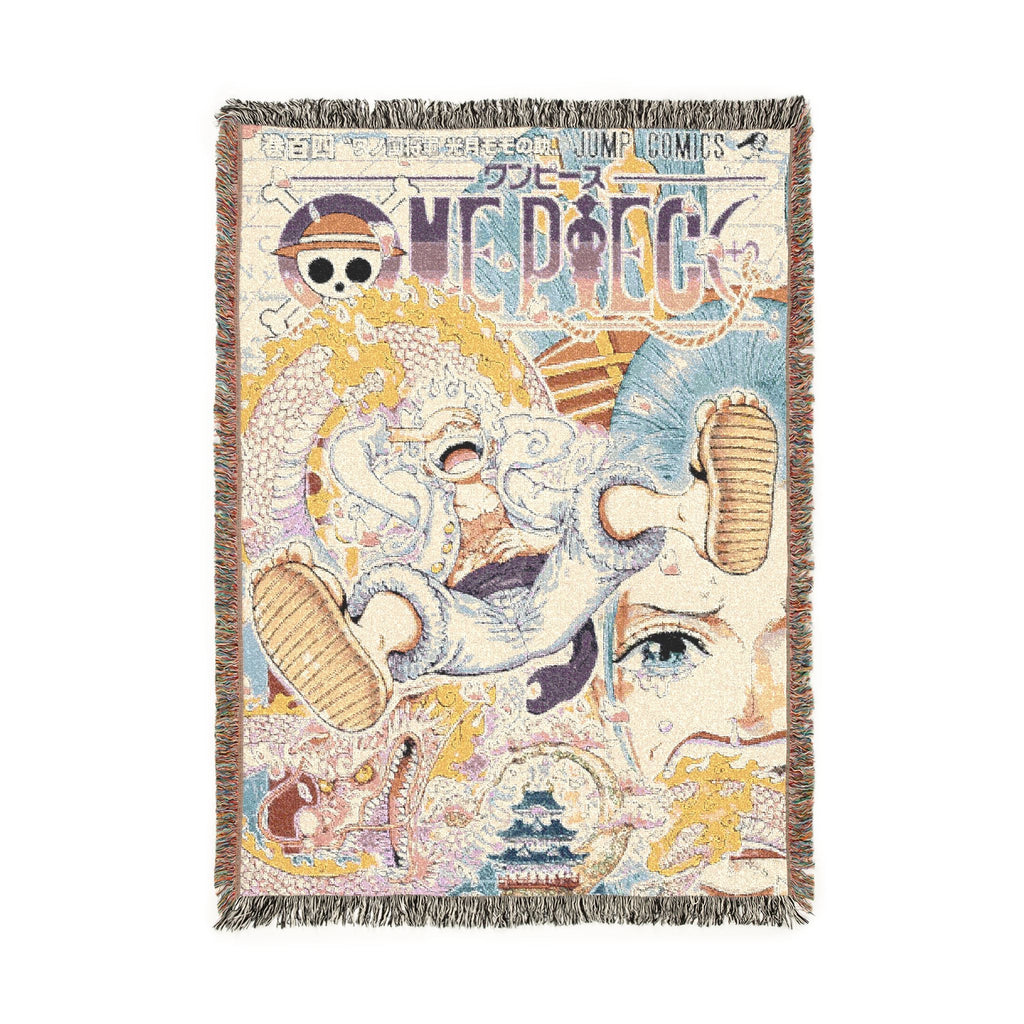 One Piece Cotton Woven Blanket | Soft Throw Decor