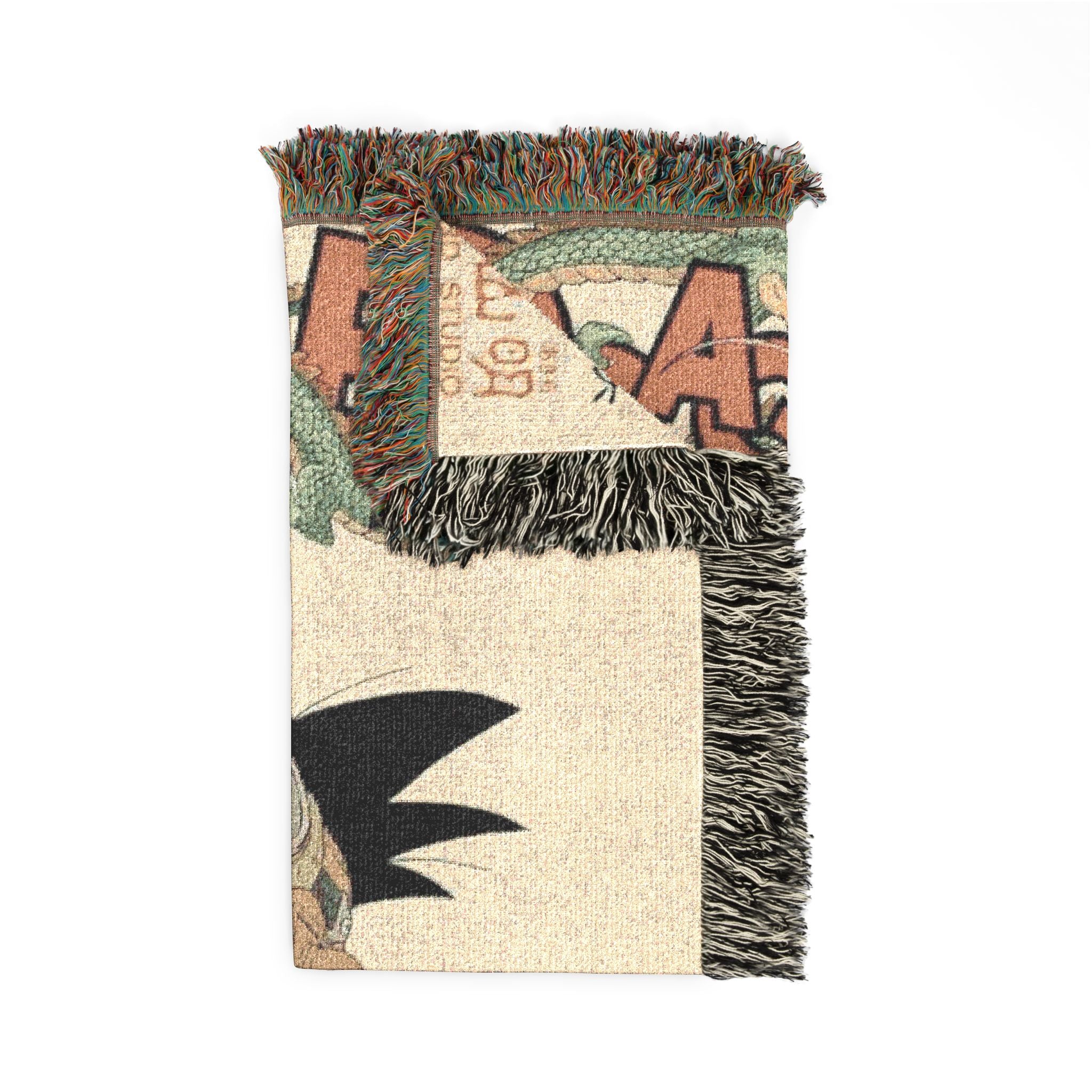 Dragon Ball Cotton Woven Blanket | Soft Bedding Throw