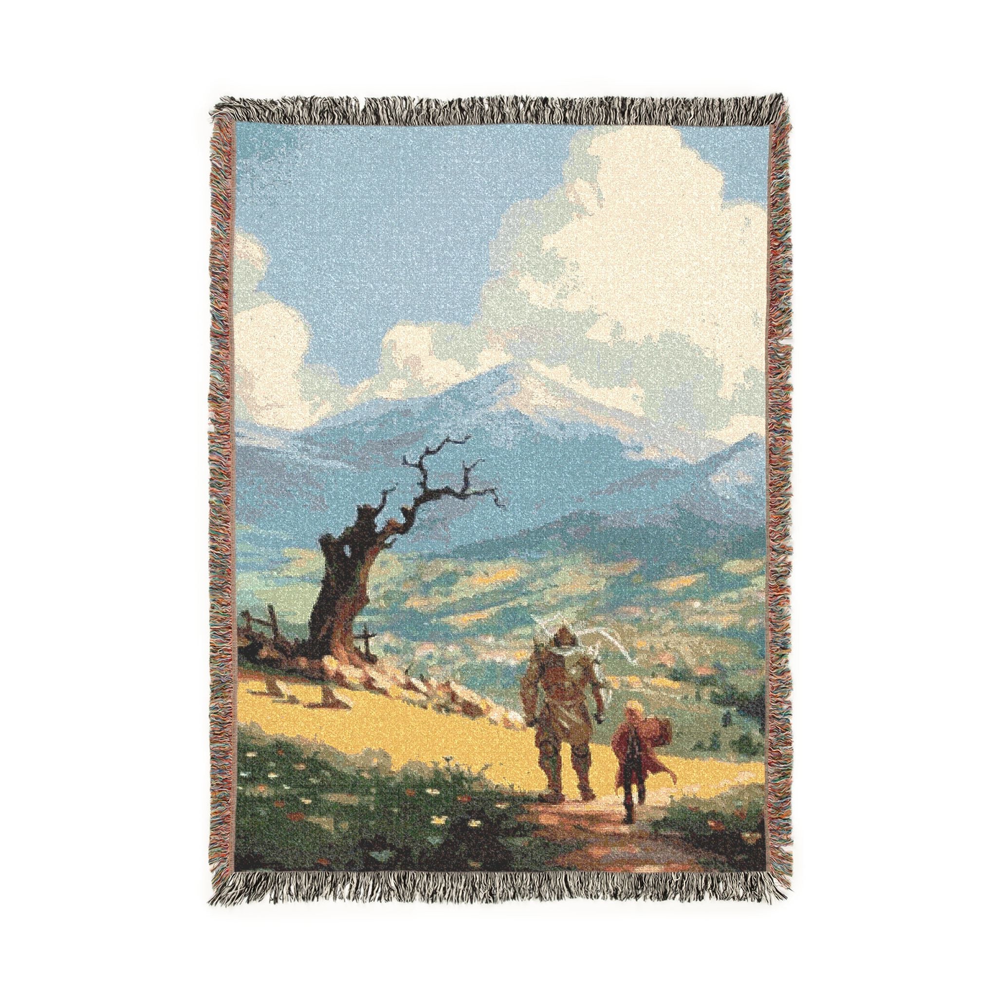 Full Metal Alchemist Cotton Woven Blanket | Soft Bedding Throw