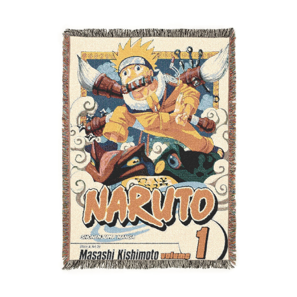 Naruto Volume One Cotton Woven Blanket | Soft Throw Bedding