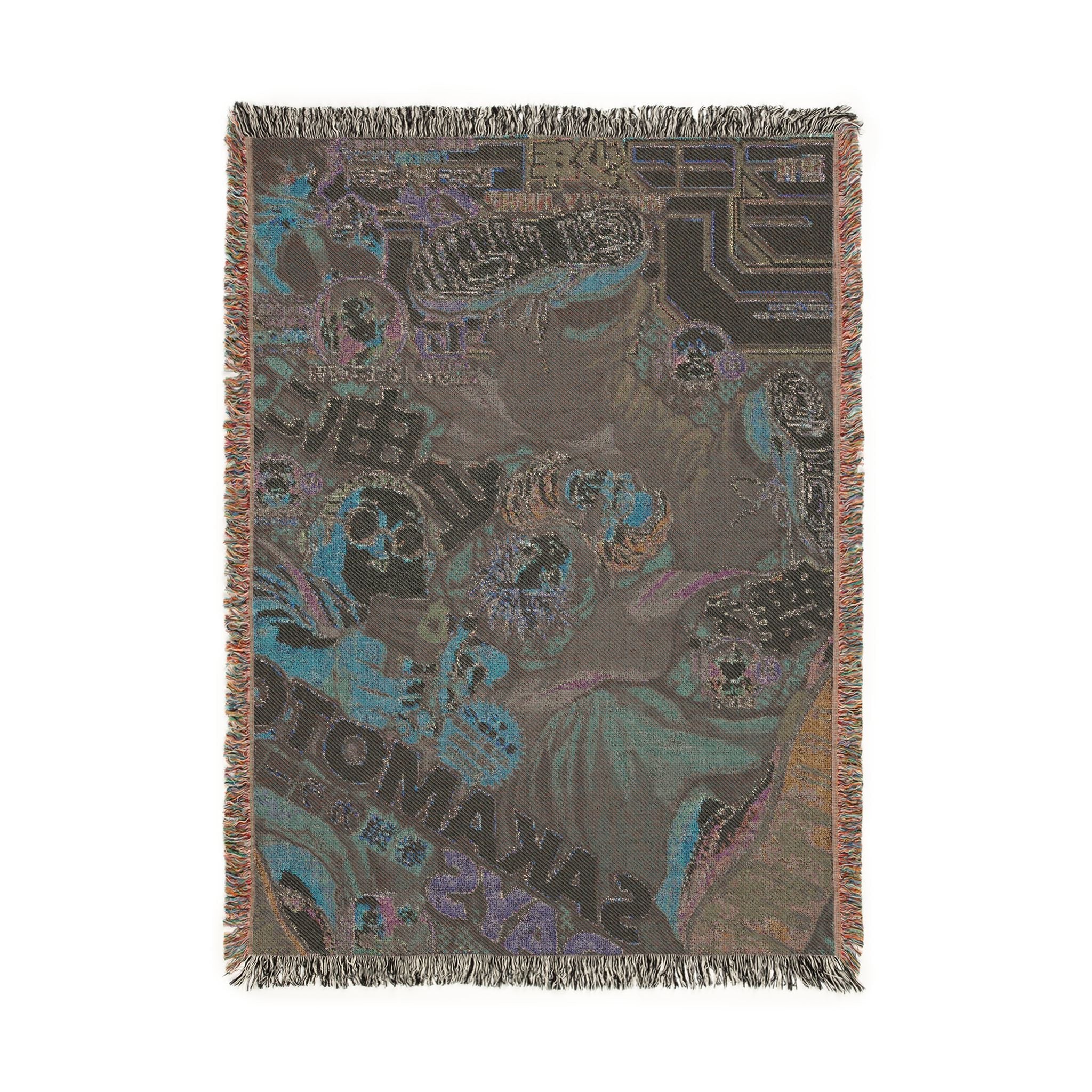 Sakamoto Days Cotton Woven Blanket | Soft Throw Bedding