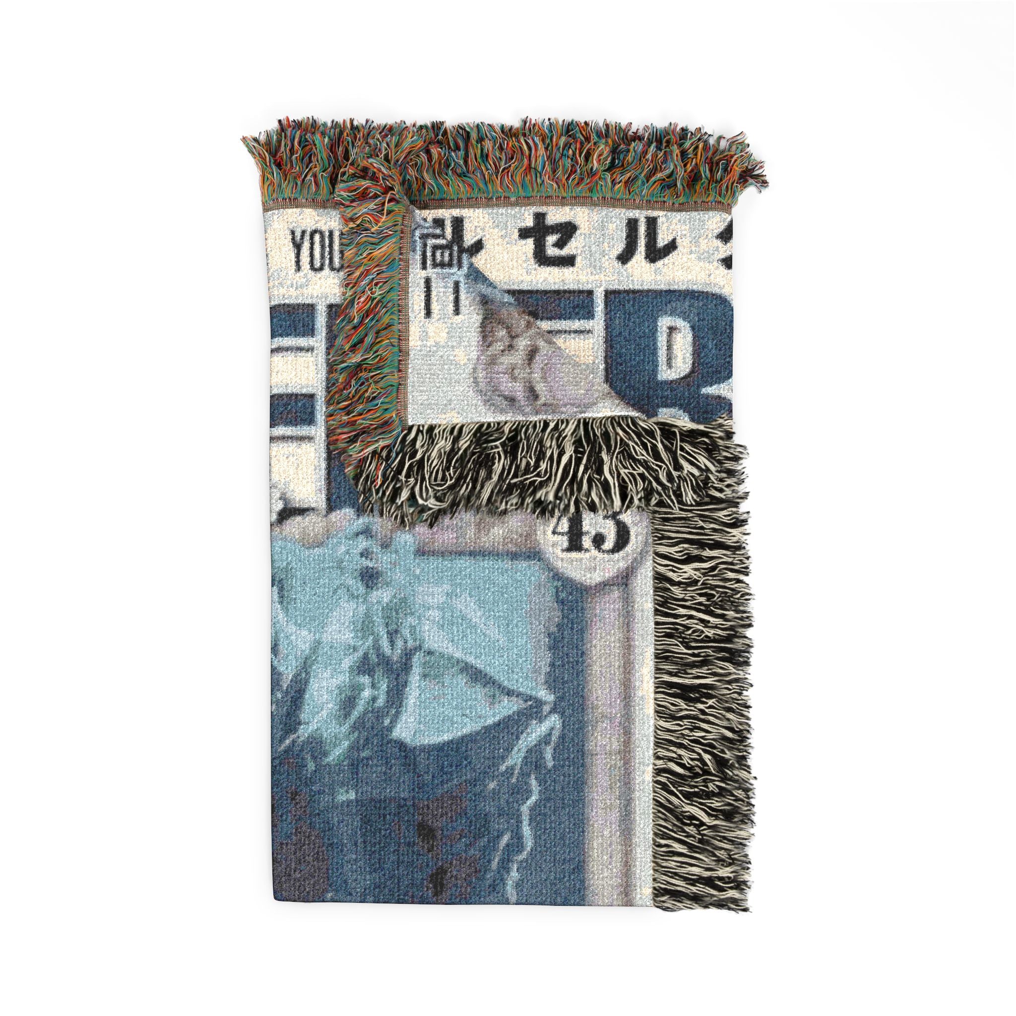 Berserk Guts Cotton Woven Blanket | Soft Throw Bedding