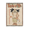 Dragon Ball Cotton Woven Blanket | Soft Bedding Throw