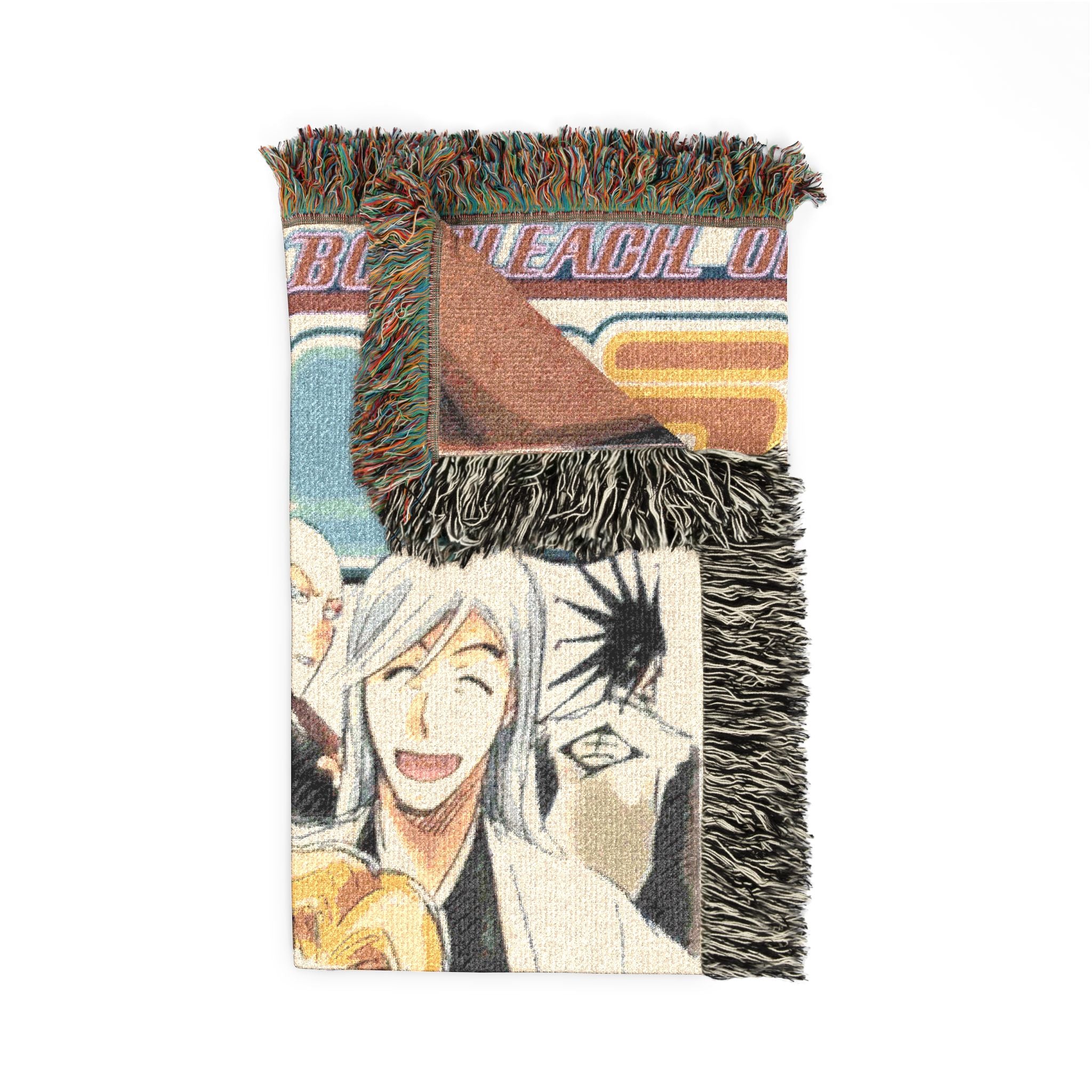 Bleach Shinigami Cotton Woven Blanket | Soft Throw Bedding