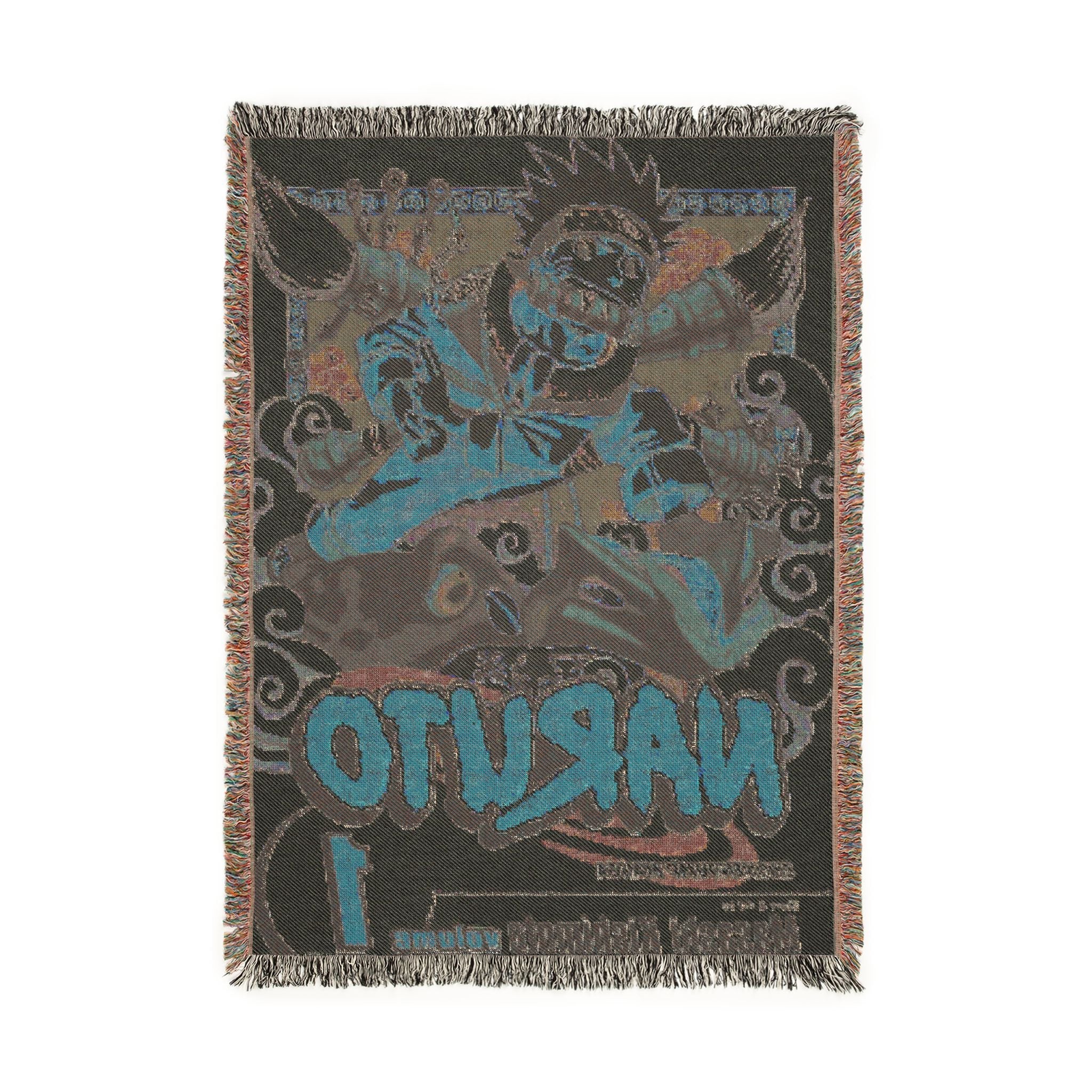 Naruto Volume One Cotton Woven Blanket | Soft Throw Bedding