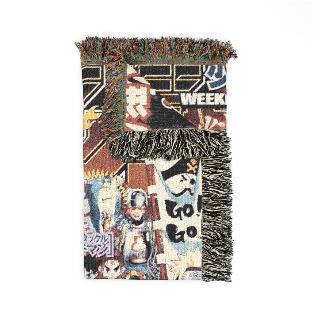 Weekly Jump Cotton Woven Blanket | Soft Throw Bedding