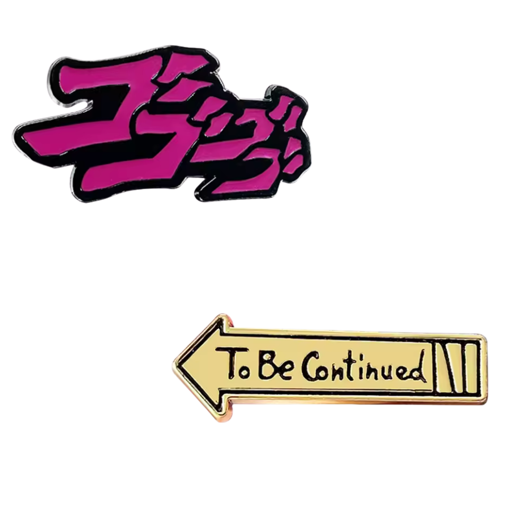 Jojo's Bizarre Adventure Character Faces Hard Enamel Pin | Hard Enamel Pins | JJBA