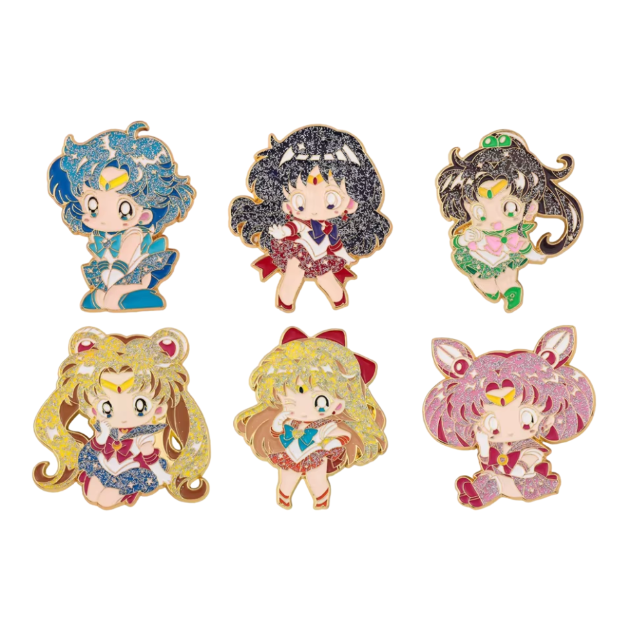 Sailor Moon Girls Cute Hard Enamel Pins | Anime Accessory | SM