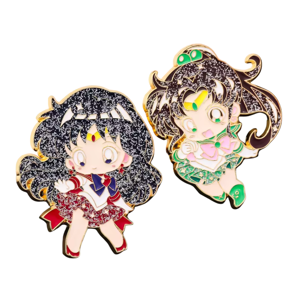 Sailor Moon Girls Cute Hard Enamel Pins | Anime Accessory | SM