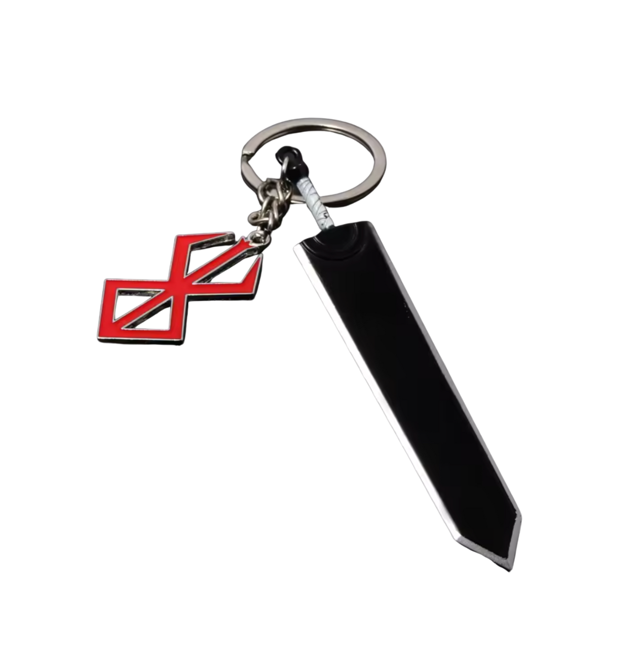Berserk Sword & Brand Of Sacrifice Keychain | Anime Metal Keychain