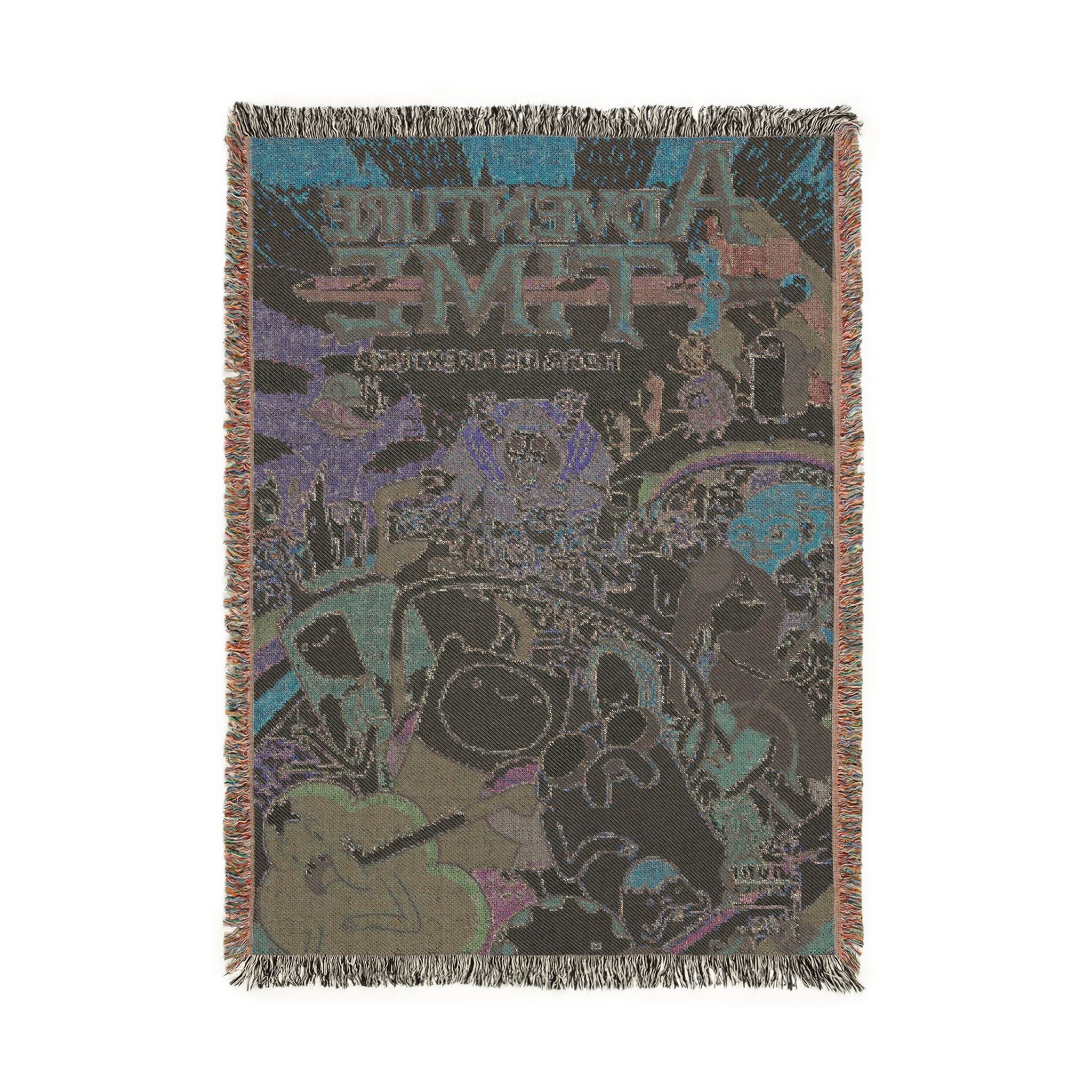 Adventure Time Woven Blanket | Soft Bedding Throw