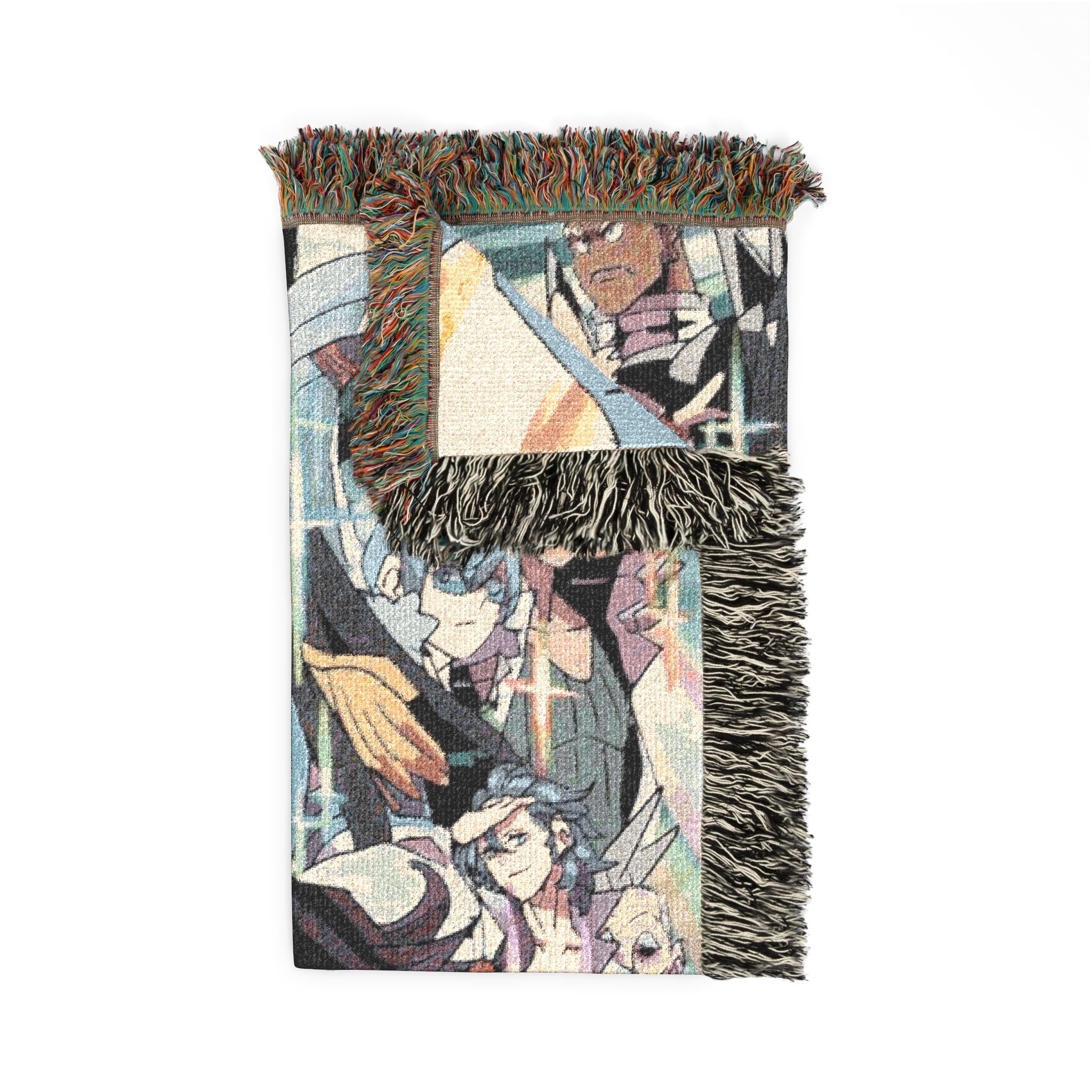 Kill la Kill Art Cotton Woven Blanket | Soft Bedding Throw