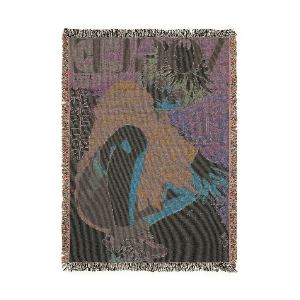 Hunter Hunter x Vogue Cotton Woven Blanket | Soft Bedding Throw