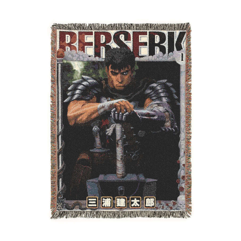 Berserk Volume One Cotton Woven Blanket | Soft Throw Bedding