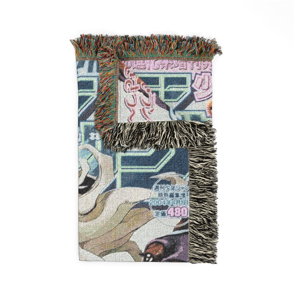 Jojo's Bizarre Adventure Cotton Woven Blanket | Soft Throw Bedding