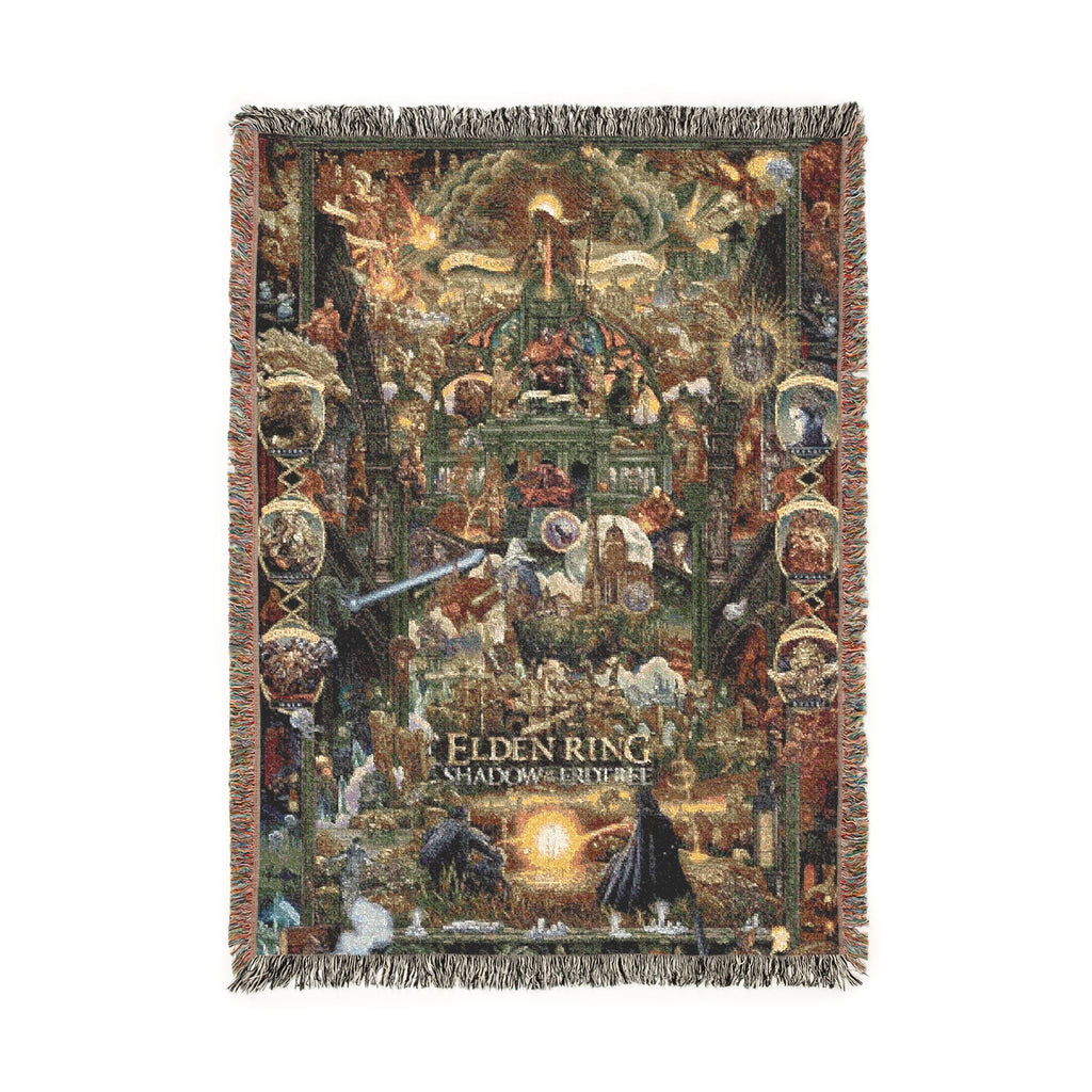 Elden Ring Cotton Woven Blanket | Soft Throw Bedding