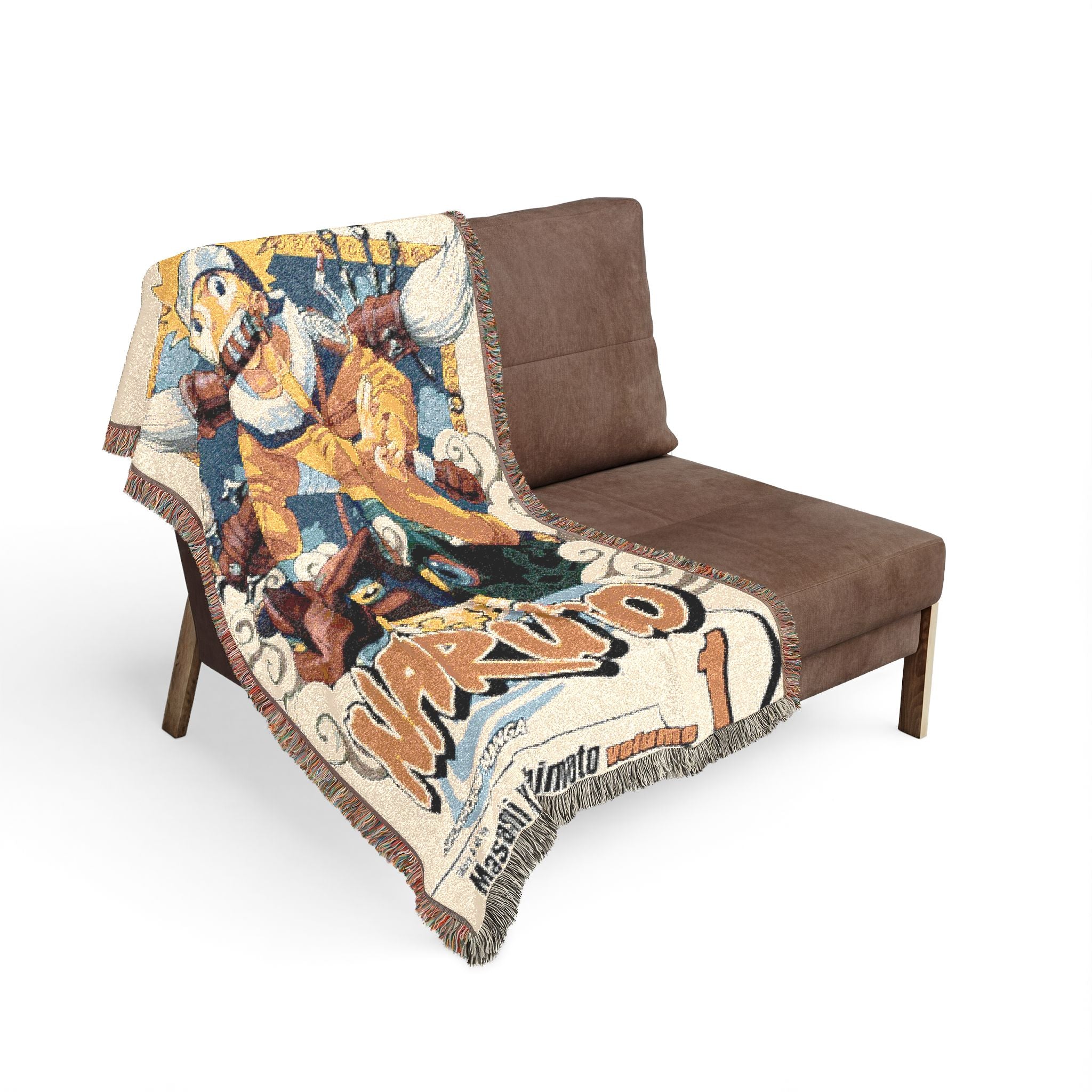 Naruto Volume One Cotton Woven Blanket | Soft Throw Bedding
