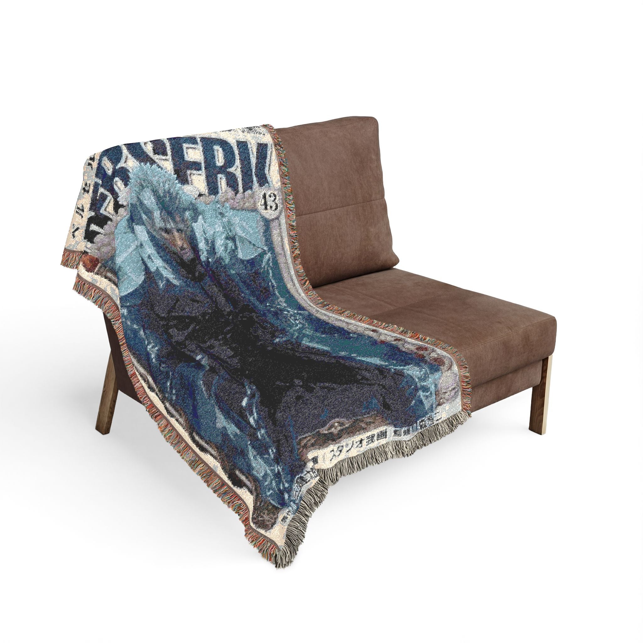 Berserk Guts Cotton Woven Blanket | Soft Throw Bedding