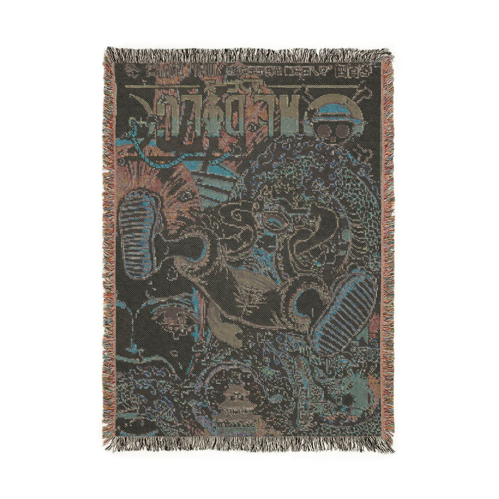 One Piece Cotton Woven Blanket | Soft Throw Decor