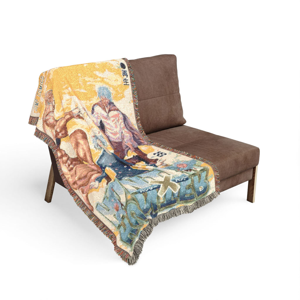 Hunter Hunter Cover Cotton Woven Blanket | Soft Bedding Throw