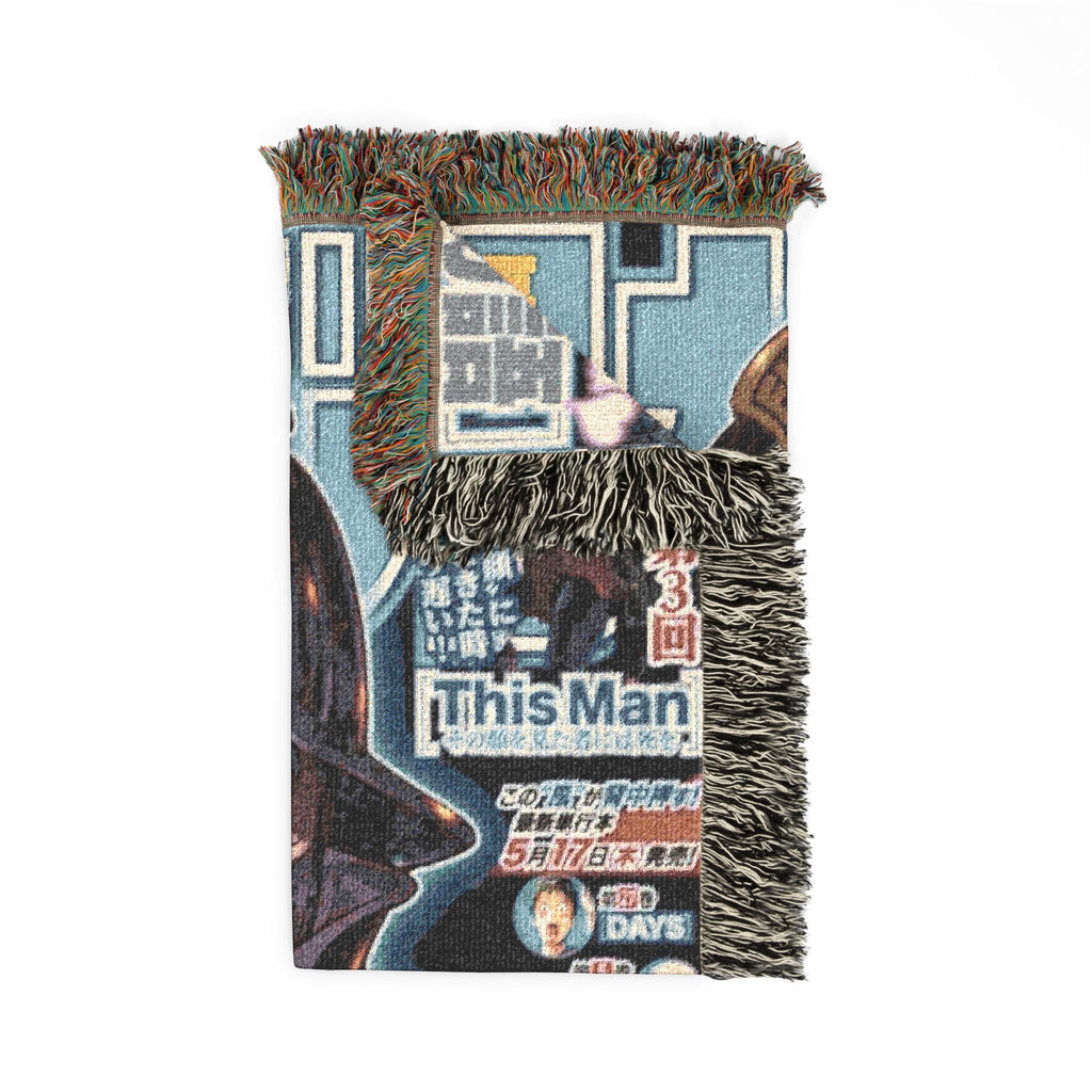 Fire Force Shinra Cotton Woven Blanket | Soft Throw Bedding