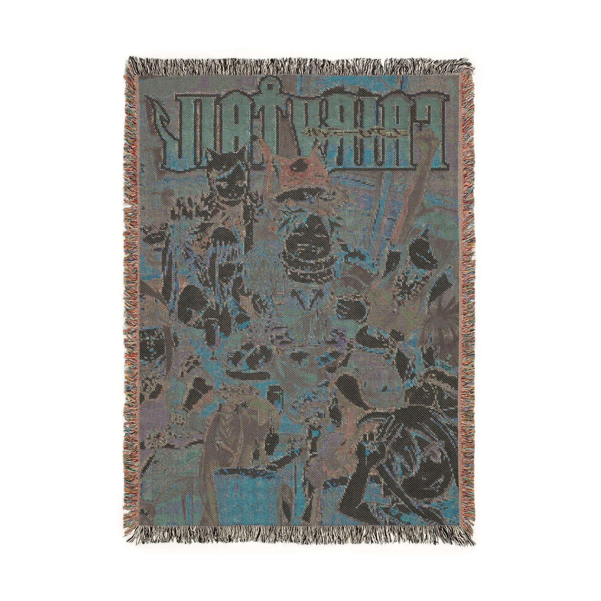 Fairy Tail Cover Cotton Woven Blanket | Soft Bedding Throw