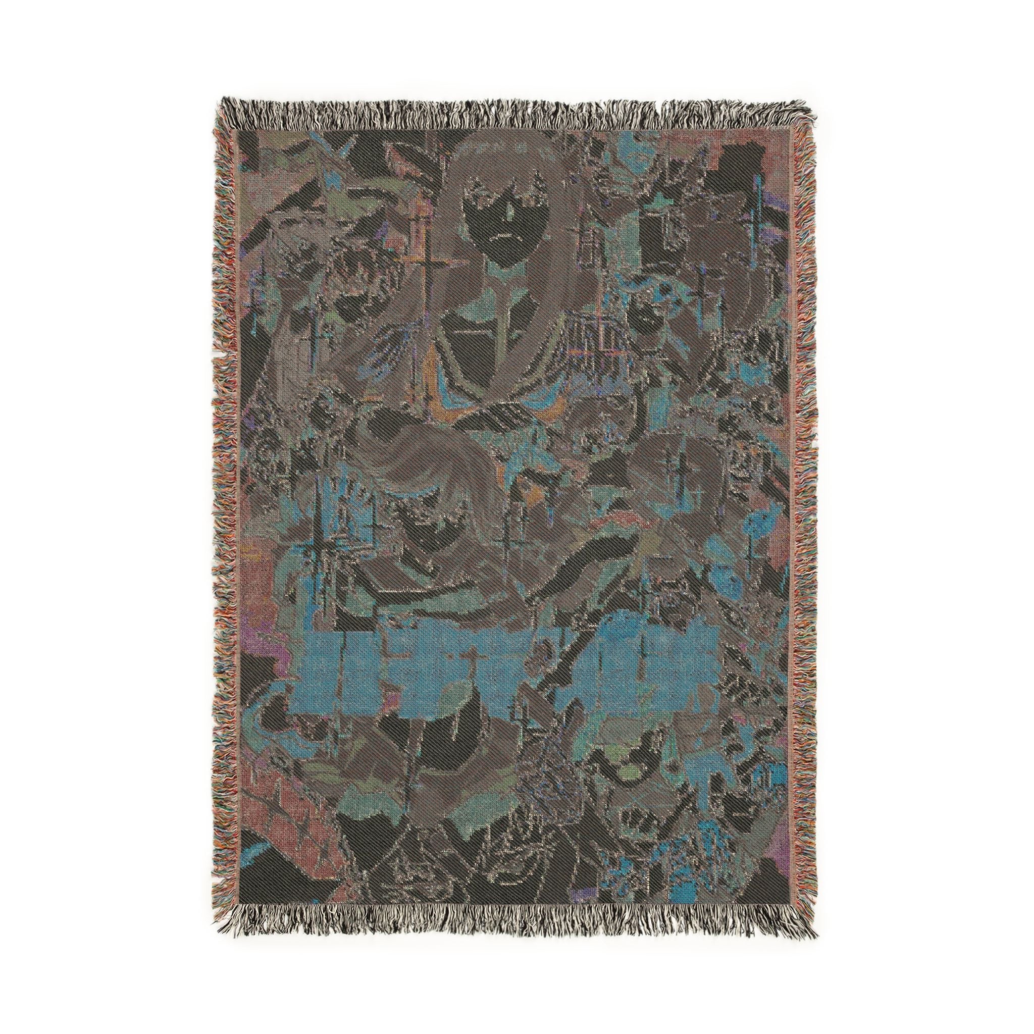 Kill la Kill Art Cotton Woven Blanket | Soft Bedding Throw