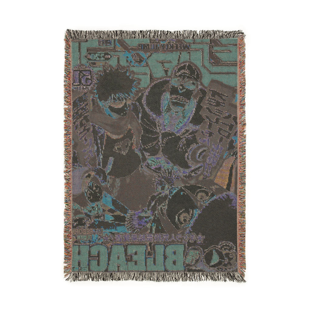 Bleach Ichigo Cotton Woven Blanket | Soft Throw Bedding