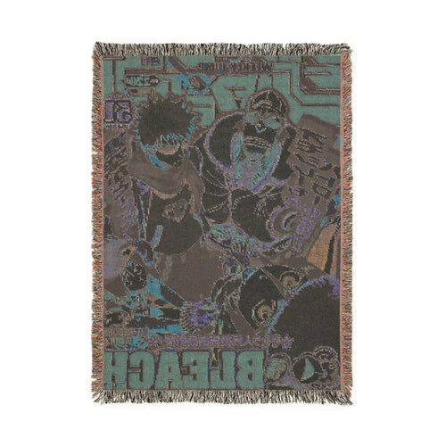Bleach Ichigo Cotton Woven Blanket | Soft Throw Bedding