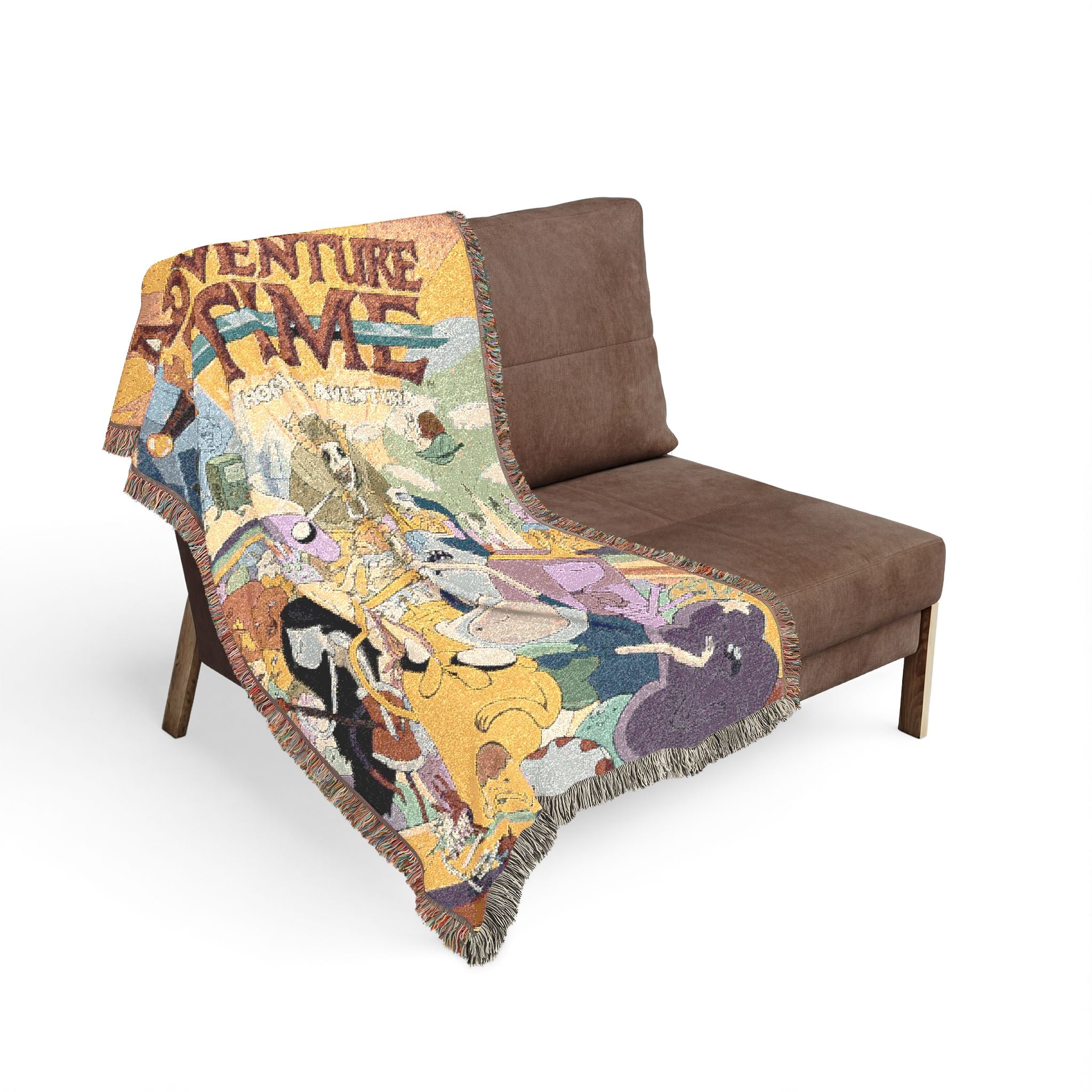 Adventure Time Woven Blanket | Soft Bedding Throw