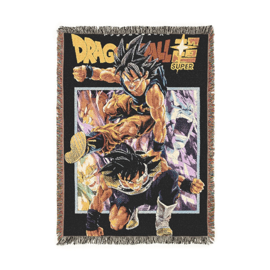 Dragon Ball Super Cover Cotton Woven Blanket | Soft Bedding Throw