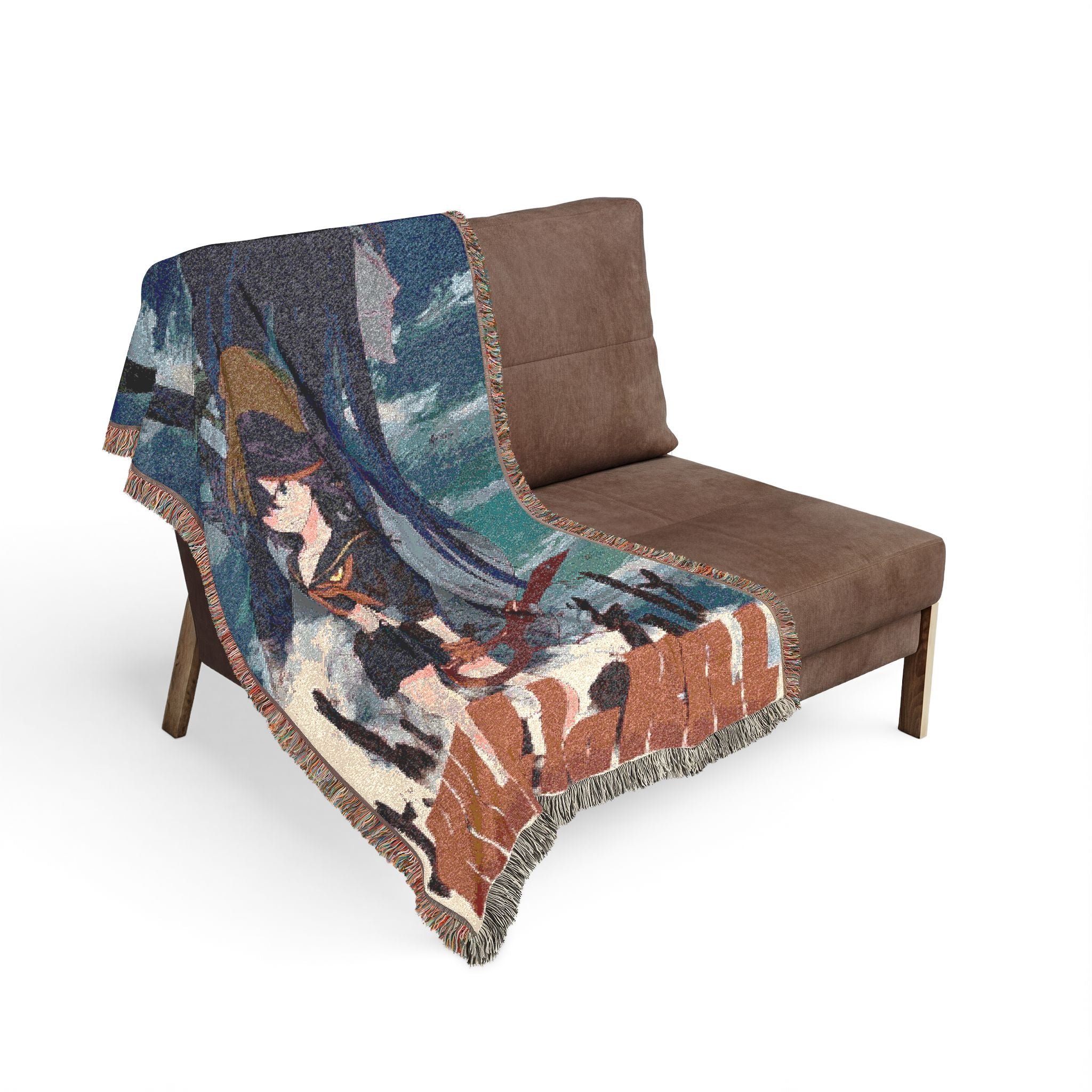 Kill la Kill Cotton Woven Blanket | Soft Bedding Throw