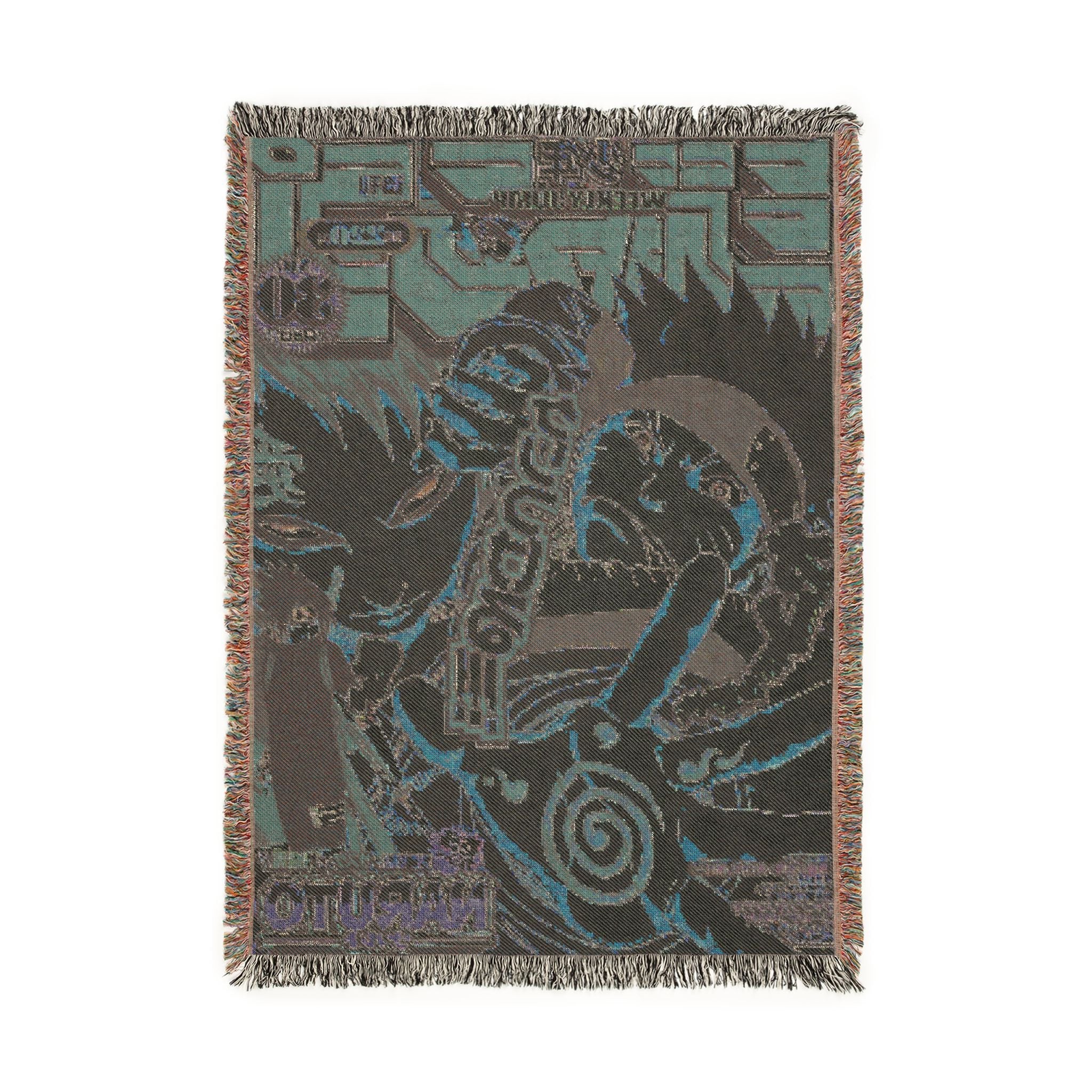 Naruto Cotton Woven Blanket | Soft Throw Bedding