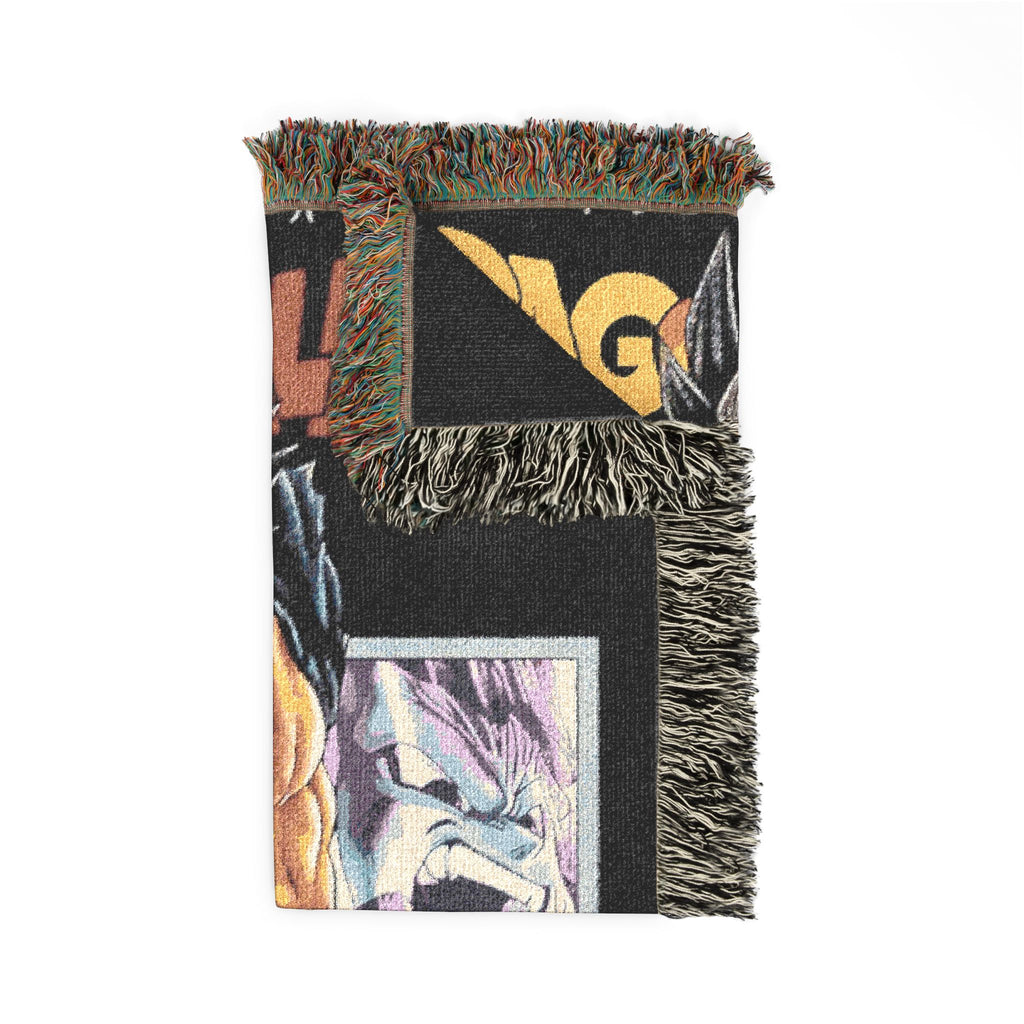 Dragon Ball Super Cover Cotton Woven Blanket | Soft Bedding Throw