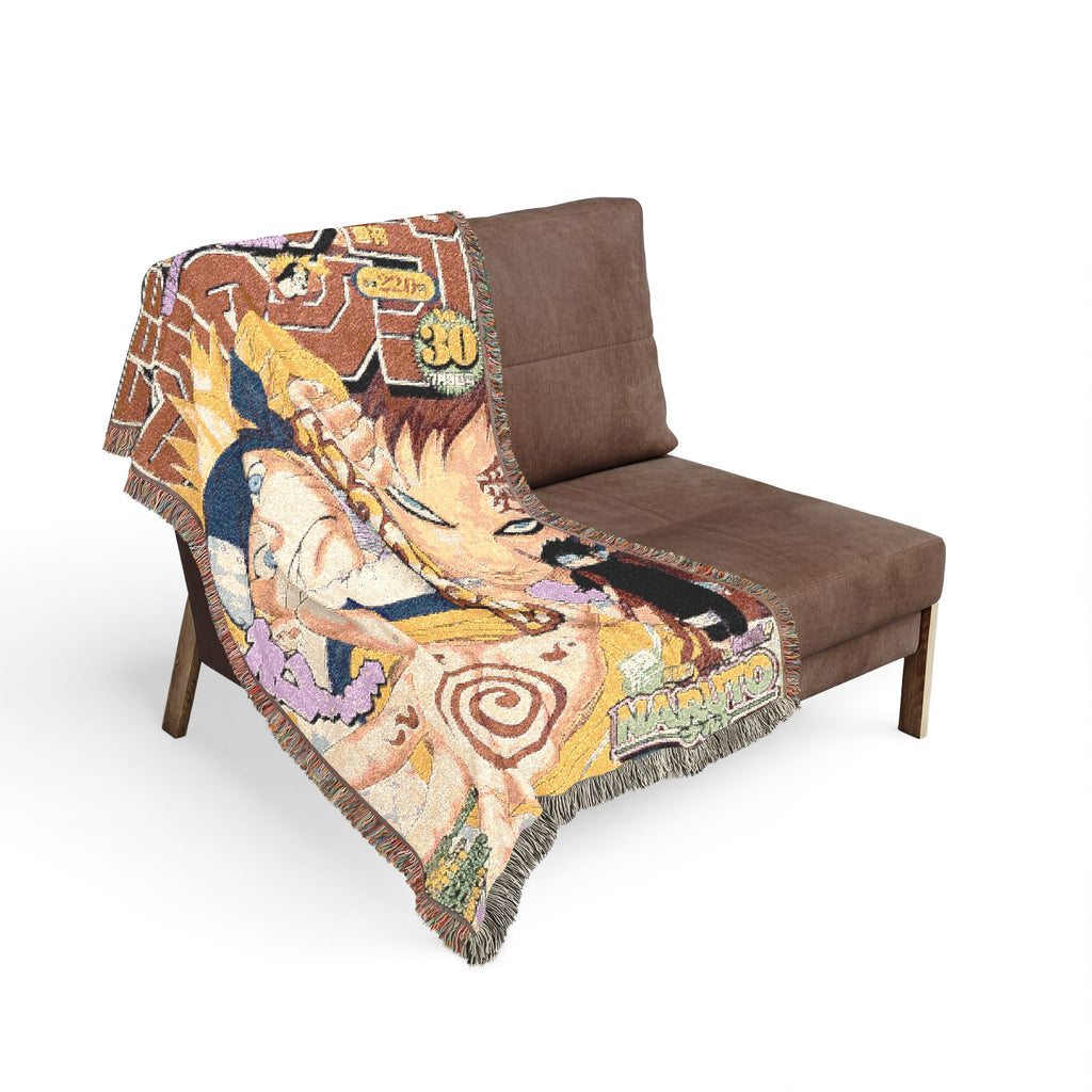 Naruto Cotton Woven Blanket | Soft Throw Bedding