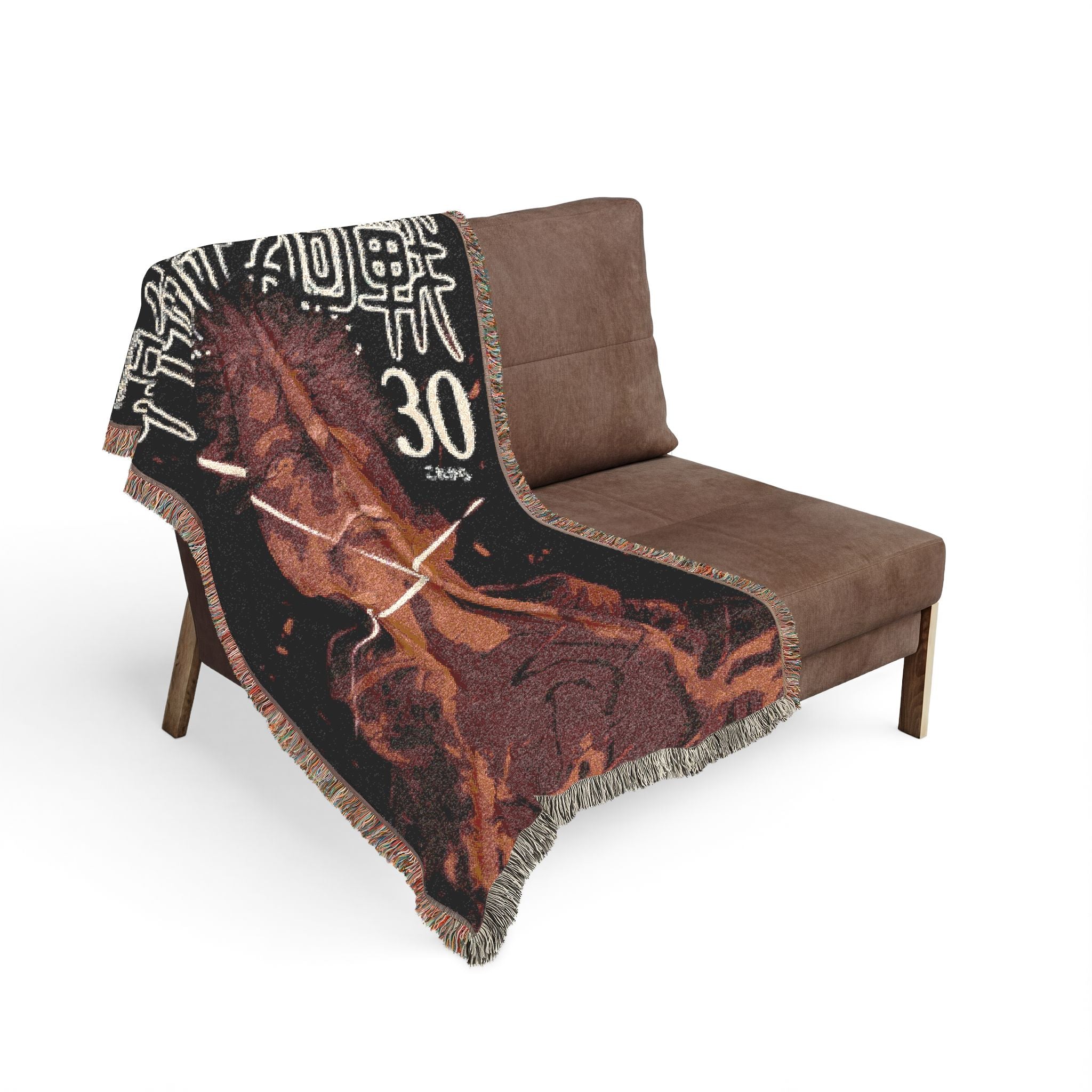 JJK Sukuna Cotton Woven Blanket | Soft Bedding throw