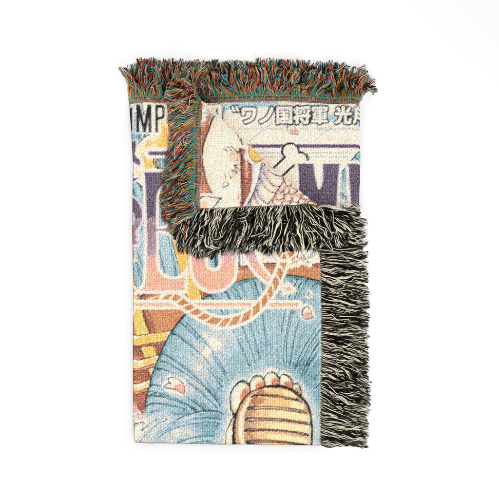 One Piece Cotton Woven Blanket | Soft Throw Decor