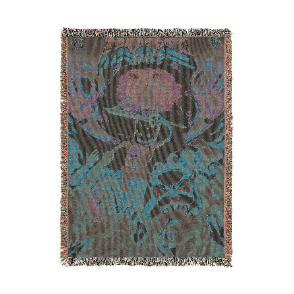 Adventure Time x DOOM Cotton Woven Blanket | Soft Bedding Throw